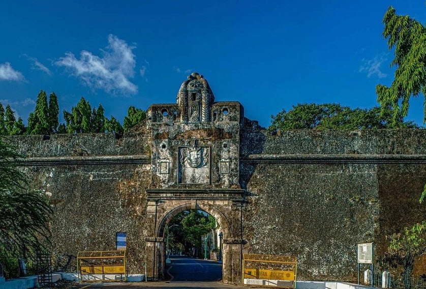 Moti Daman Fort, Daman, India